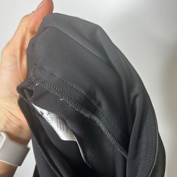 I Love Tyler Madison Black Stretch Coated Pants - Picture 7 of 10